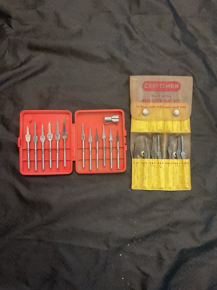 sears craftsman wood screw pilot bits