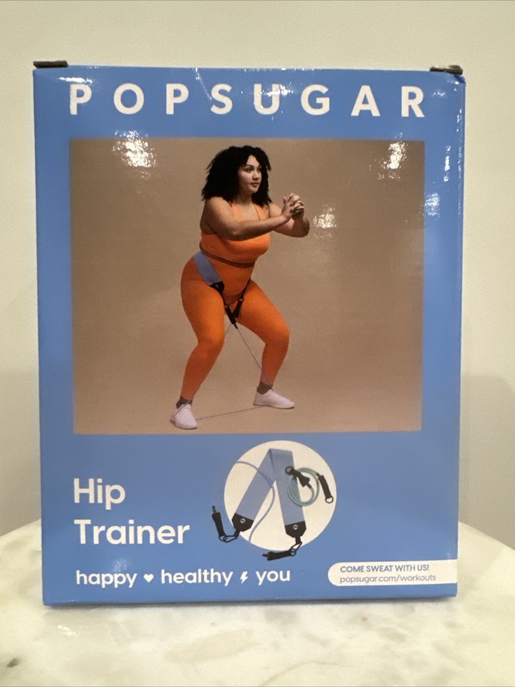Popsugar Hip Trainer Kit With Interchangeable Strength Cords & Fabric Squat Belt