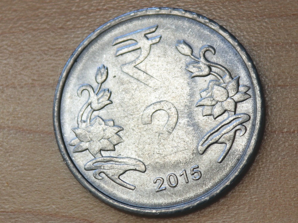 2015 India 2 Rupees Calcutta Mint