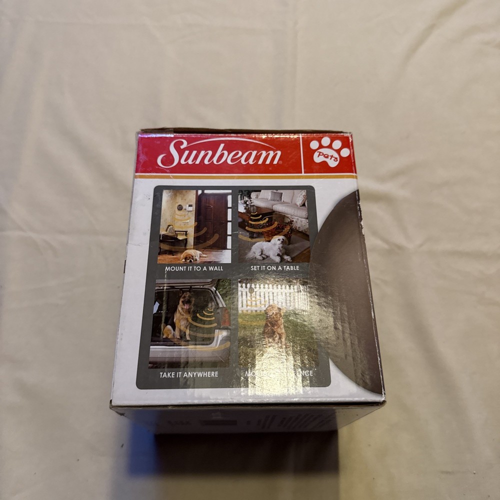 Sunbeam SBBCU1 Sonic Egg Ultrasonic Bark Control Device