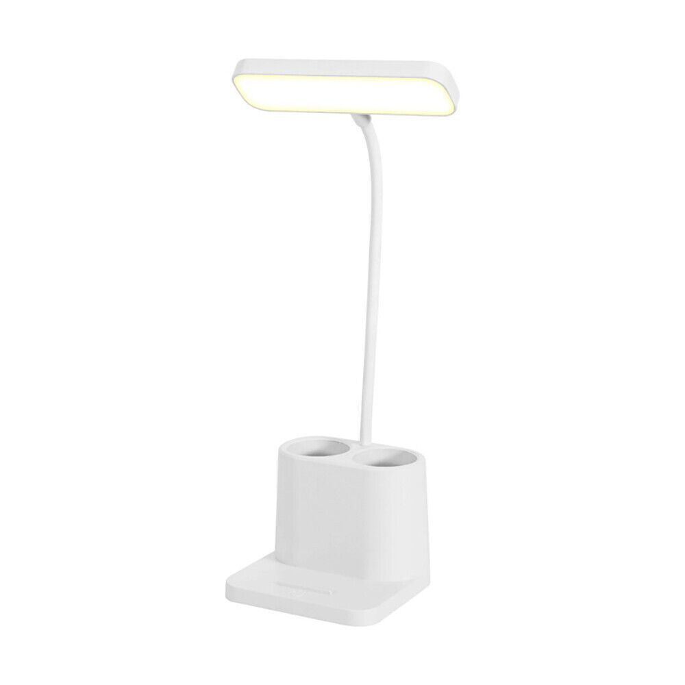 LED Desk Light Dimmable Touch Sensor Table Bedside Reading Lamp USB Rechargeable