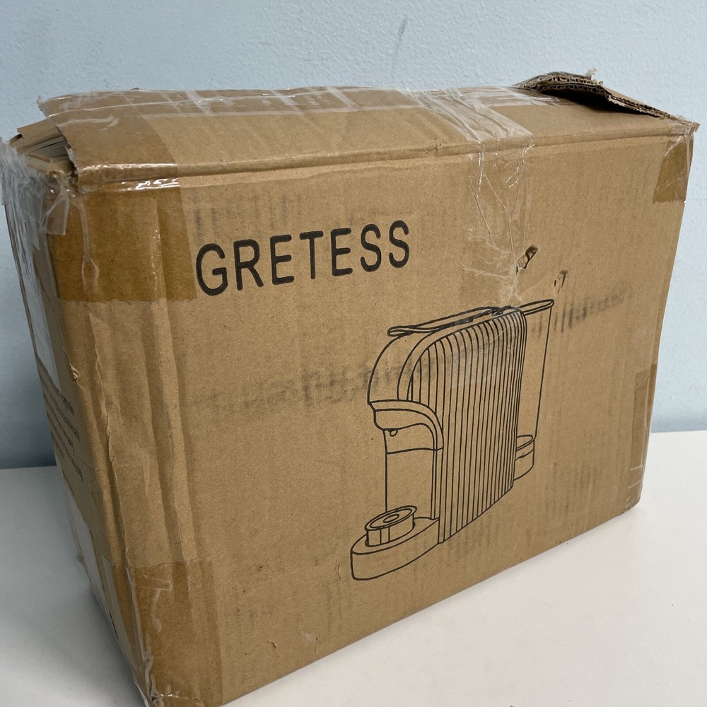 Gretess Espresso Machine, Coffee Machine Programmable Buttons for Espresso RETUR