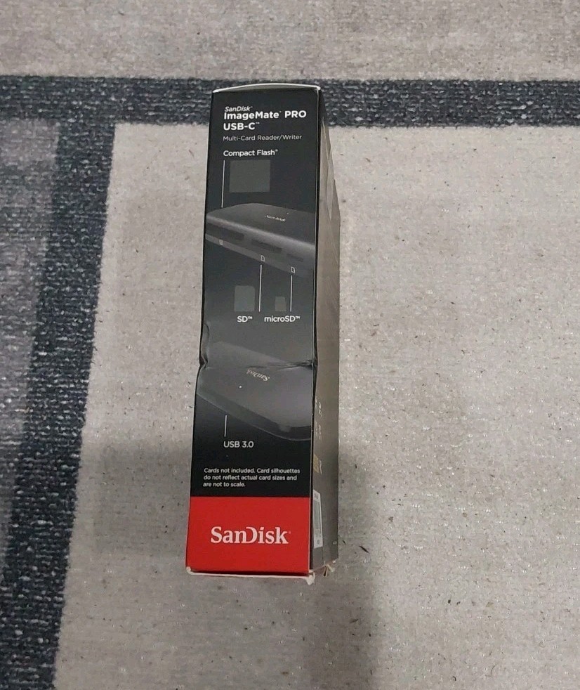 SanDisk, Multi-Card Reader DDR200, Image Mate Pro, USB-C