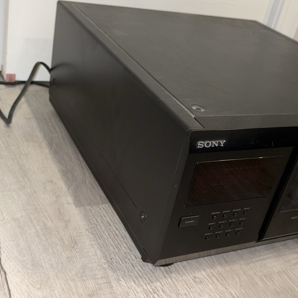 Sony CDP-CX205 Compact Disc Player Mega Storage 200 CD Player Changer - Tested!