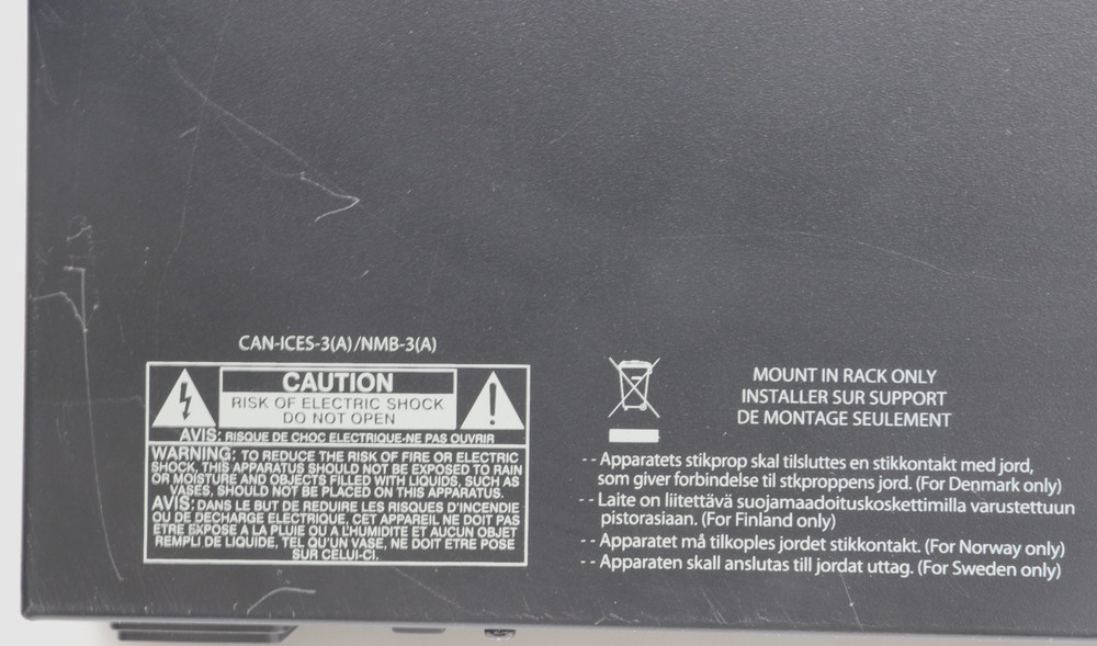 Pevaey VSX 26e Digital Matrix Processor Loudspeaker Management System *READ*