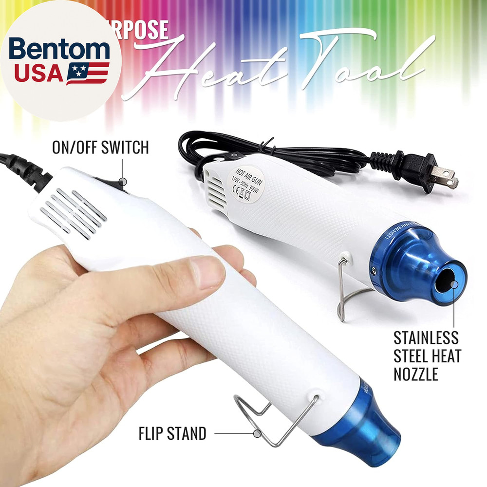 Embossing Kit with Heat Tool Bundle, Embossing Powders, Complete Embossing Start