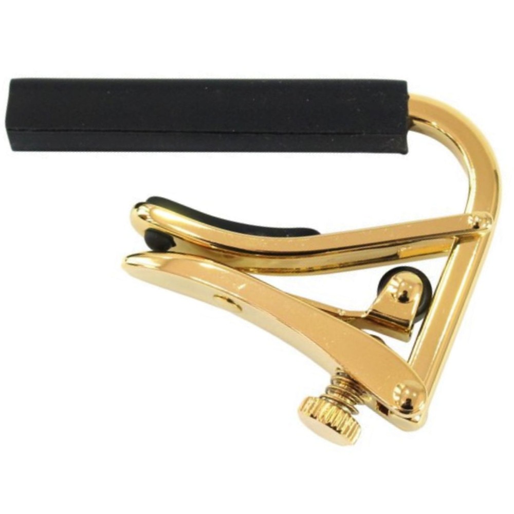 Shubb C2G Capo Royale for Nylon String Classical Guitars, Gold
