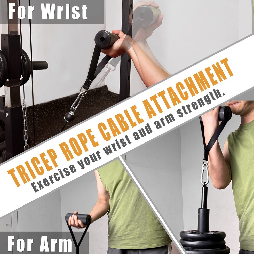 Arm Wrestling Handles Fat Armwresting Training Equipment LAT Pulldown Attachment