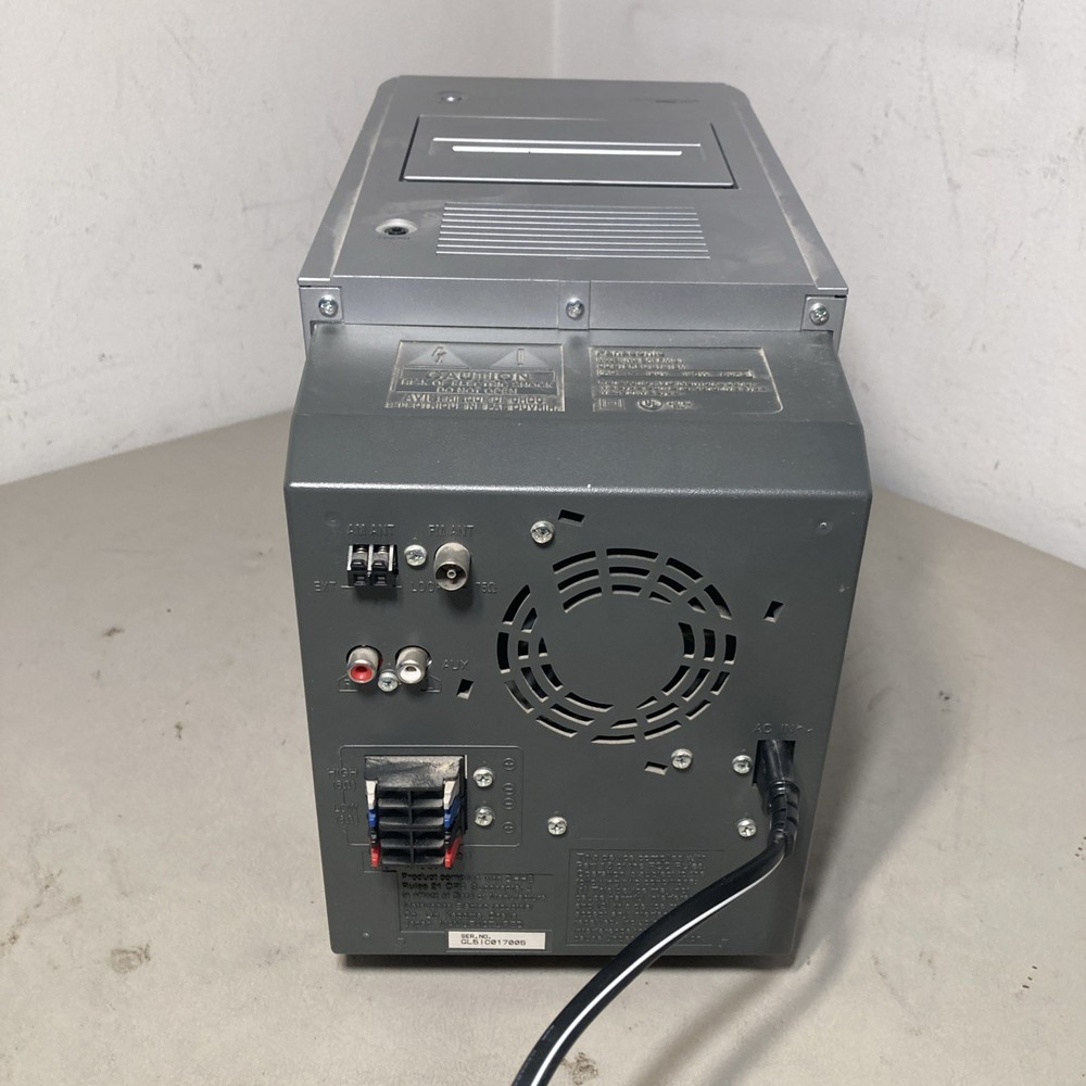 Panasonic SA-PM31 Shelf Stereo System 5 CD Changer Main Unit W/ REMOTE