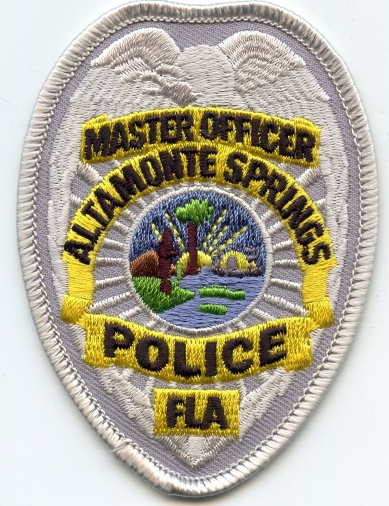ALTAMONTE SPRINGS FLORIDA small MASTER POLICE PATCH