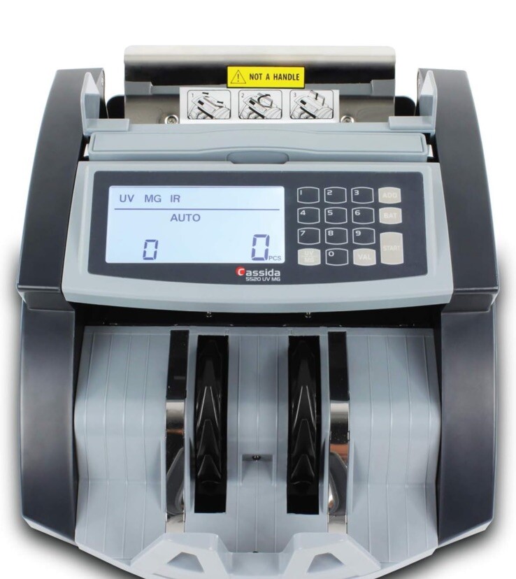 Cassida 5520 UV/MG Bill Counter