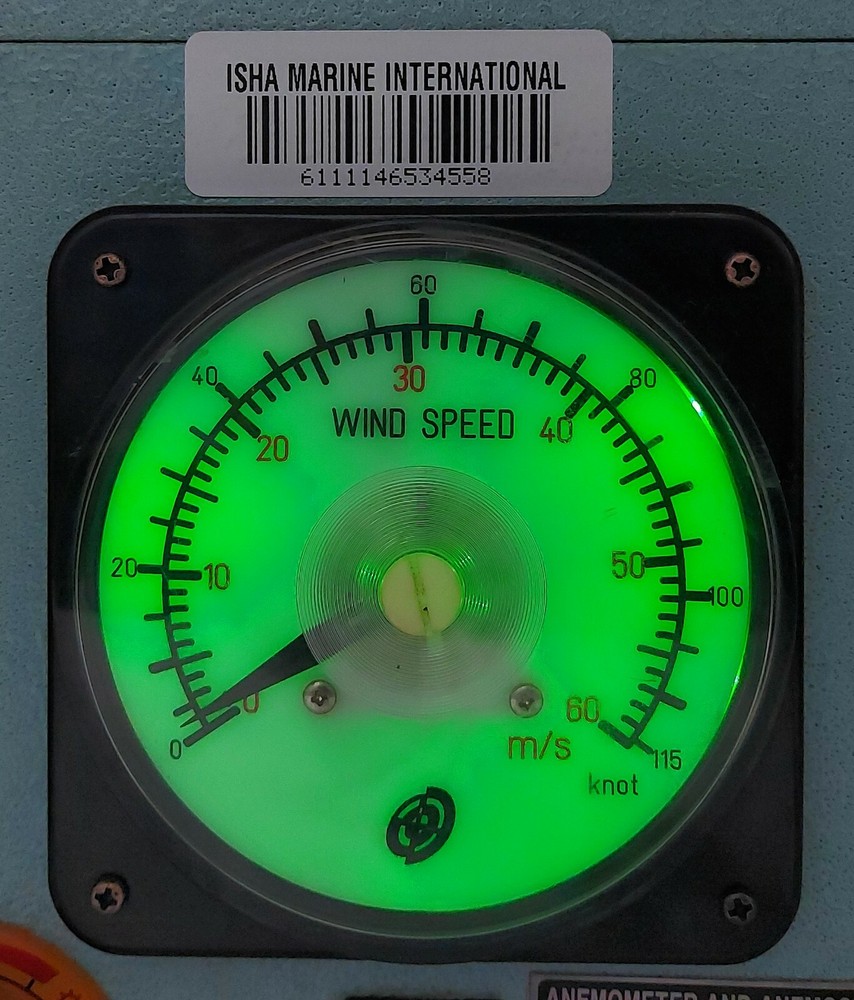 Anemometer Indicator DW300A Korea Wind Speed & Direction Dong Won Electric