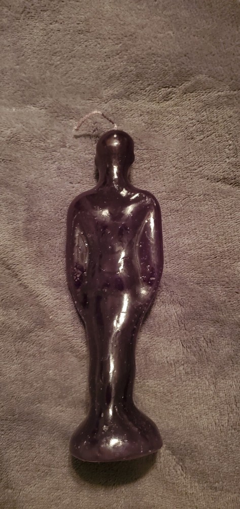 BLACK IMAGE MAN CANDLE