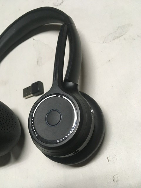 Gixxted KH109M Bluetooth USB Headset w/ Mic & USB receiver & USB-C cable working