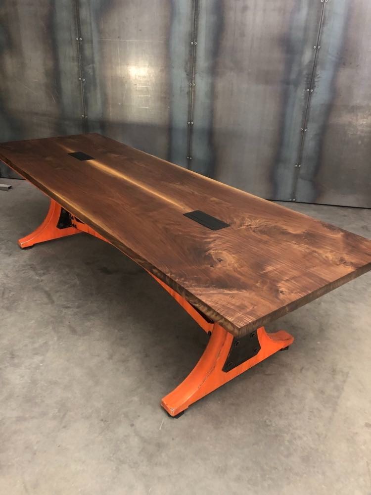 Custom Modern industrial Conference Table 20ft