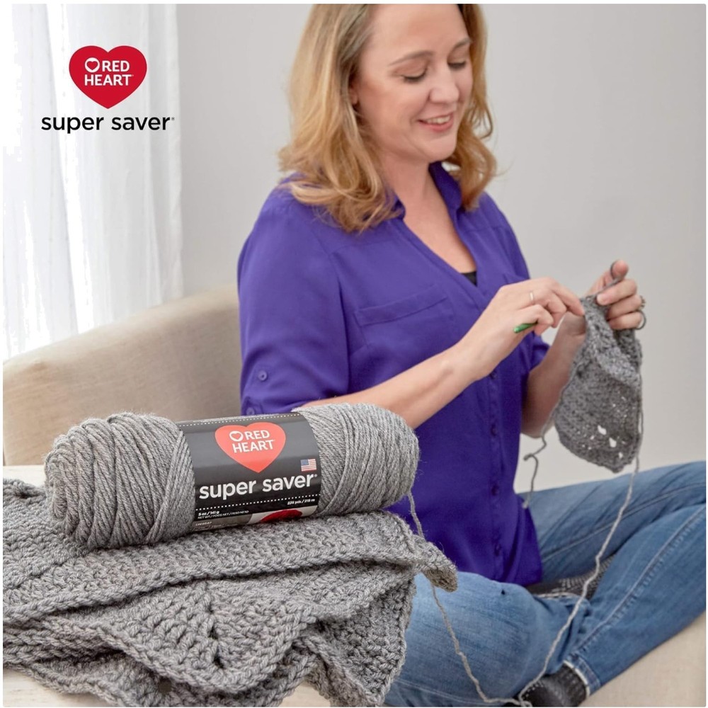 Red Heart Super Saver Yarn Blue-Tiful