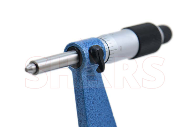 SHARS 5-6" SCREW THREAD CARBIDE MICROMETER MULTI ANVILS .0002 NEW P}