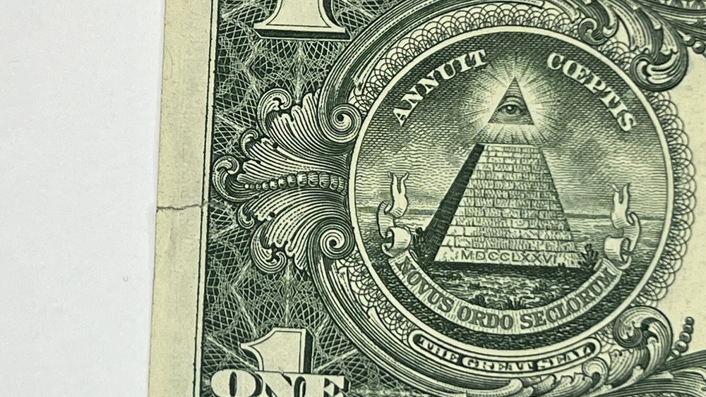 2017 $1 One Dollar Bill Note Error *Bookend Misaligned Miscut Misprint Offset*