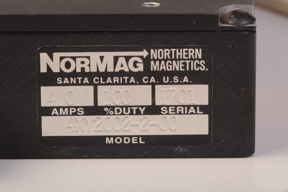 NORMAG 4XY2002-2-00 Magnetic Stepper 2 Axis Forcer
