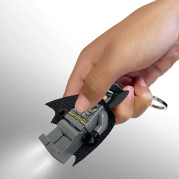 LEGO® Minifigures Keychain Light DC Grey Batman