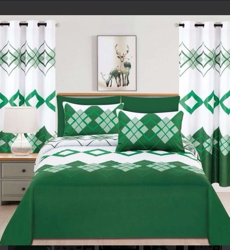 SUBLIME COLLECTION 8Pc. SHEET SET -KING Sheets,pillowcases, Curtains