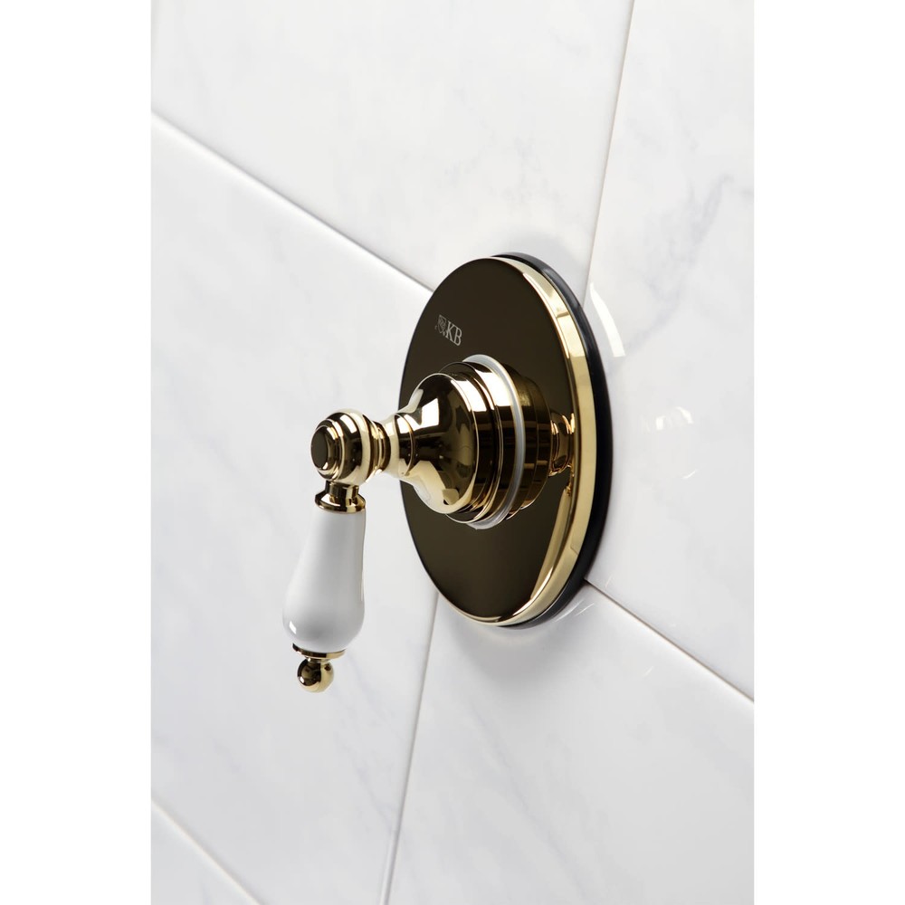 Kingston Brass KS303.PL Single Handle 3 Function Diverter Valve - Chrome