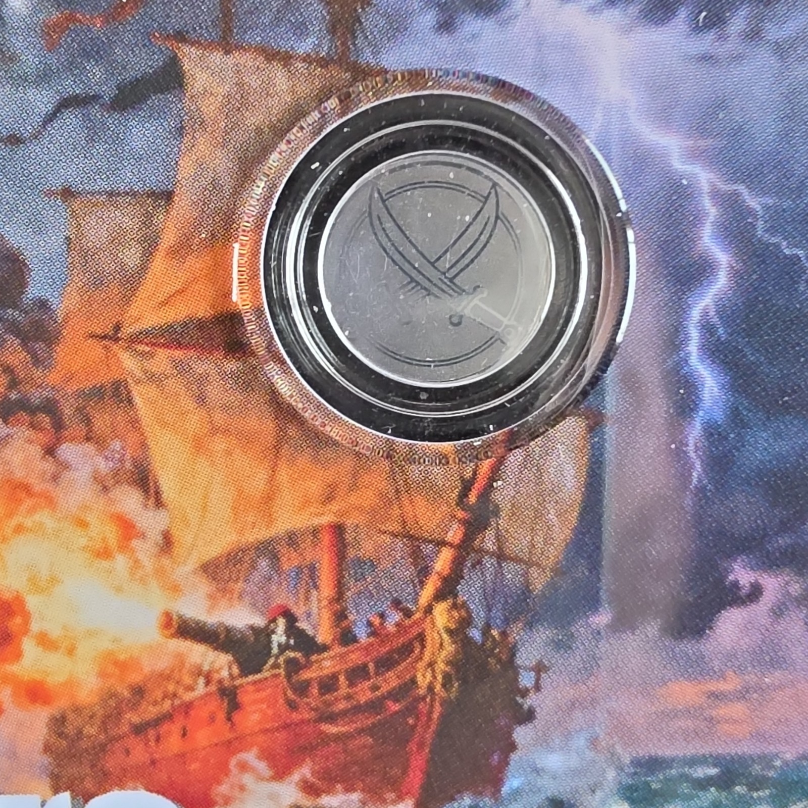 Liberia 2026 Privateers Platinum Coin .999 12 Dollars COA #0652