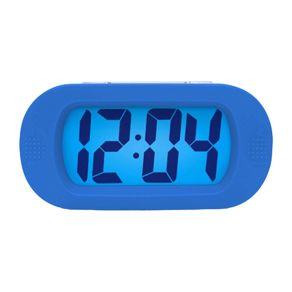 Travel Alarm Clock with Large LCD Display Snooze Functionality for Easy Use