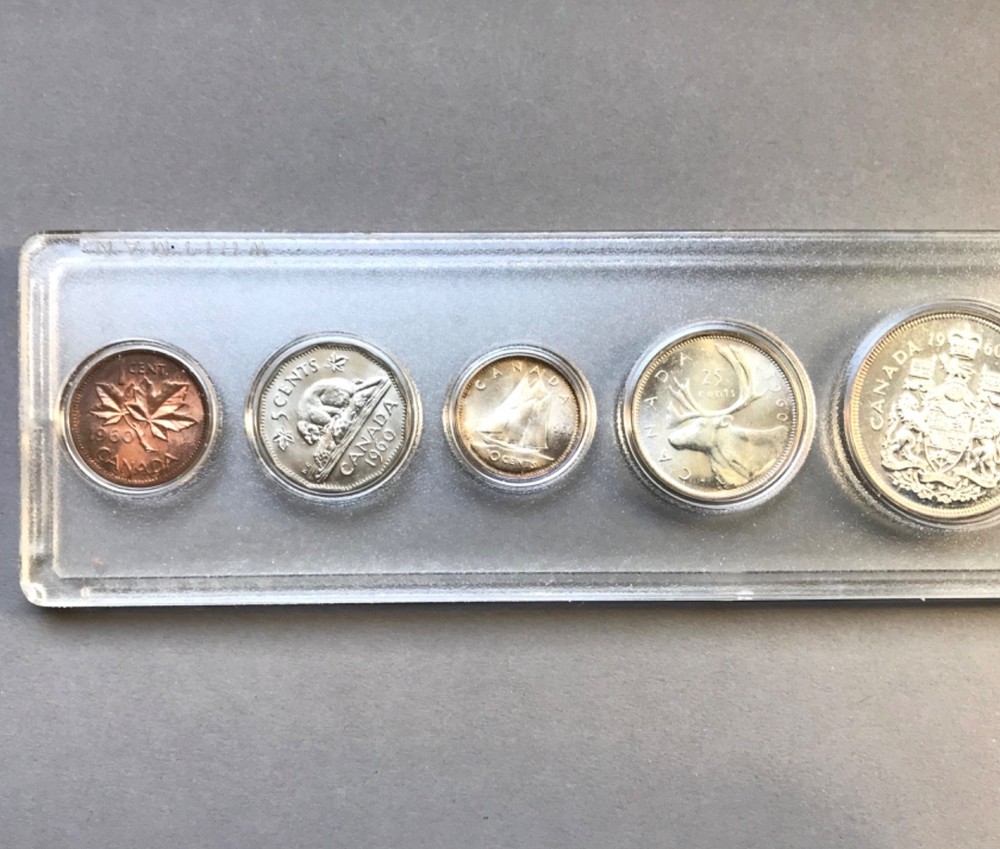 1960 Canada BU Silver Mint Set