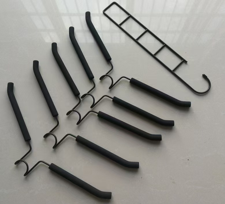 Multi Layer Clothes Hangers 5in1 Sweater Shirt Hanger Pack of 4 for Shirts Space