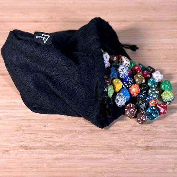1 BCW Large Black Dice Bag