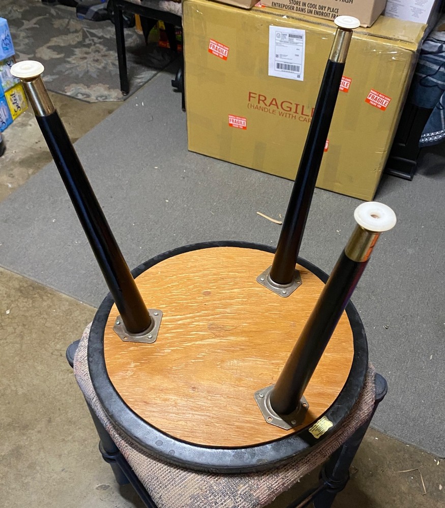 MCM Custom Handmade Large Abalone Shell Side Table Stunning Rare