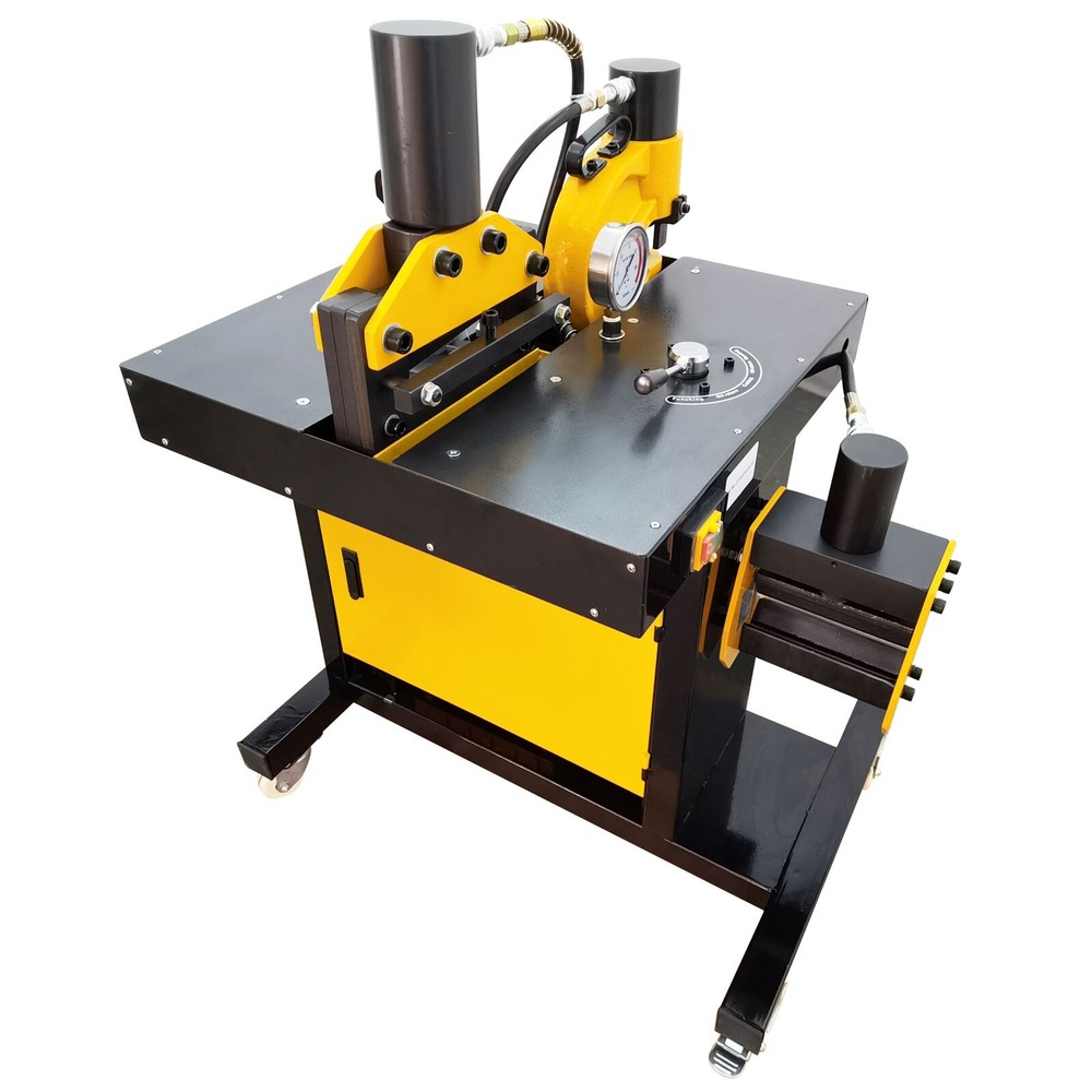 4-in-1 Copper Bus Bar Processing Machine Hydraulic Electric Punching Machine