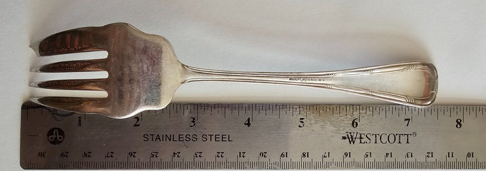 Vintage Cold Meat Serving Fork 7.5" Independence AI