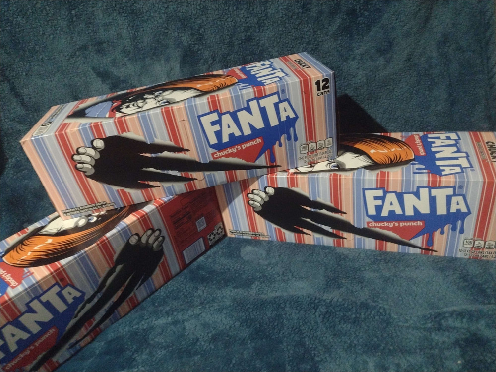 Fanta Chucky's Punch Fruit 12-Pack Soda Case (Check Description)
