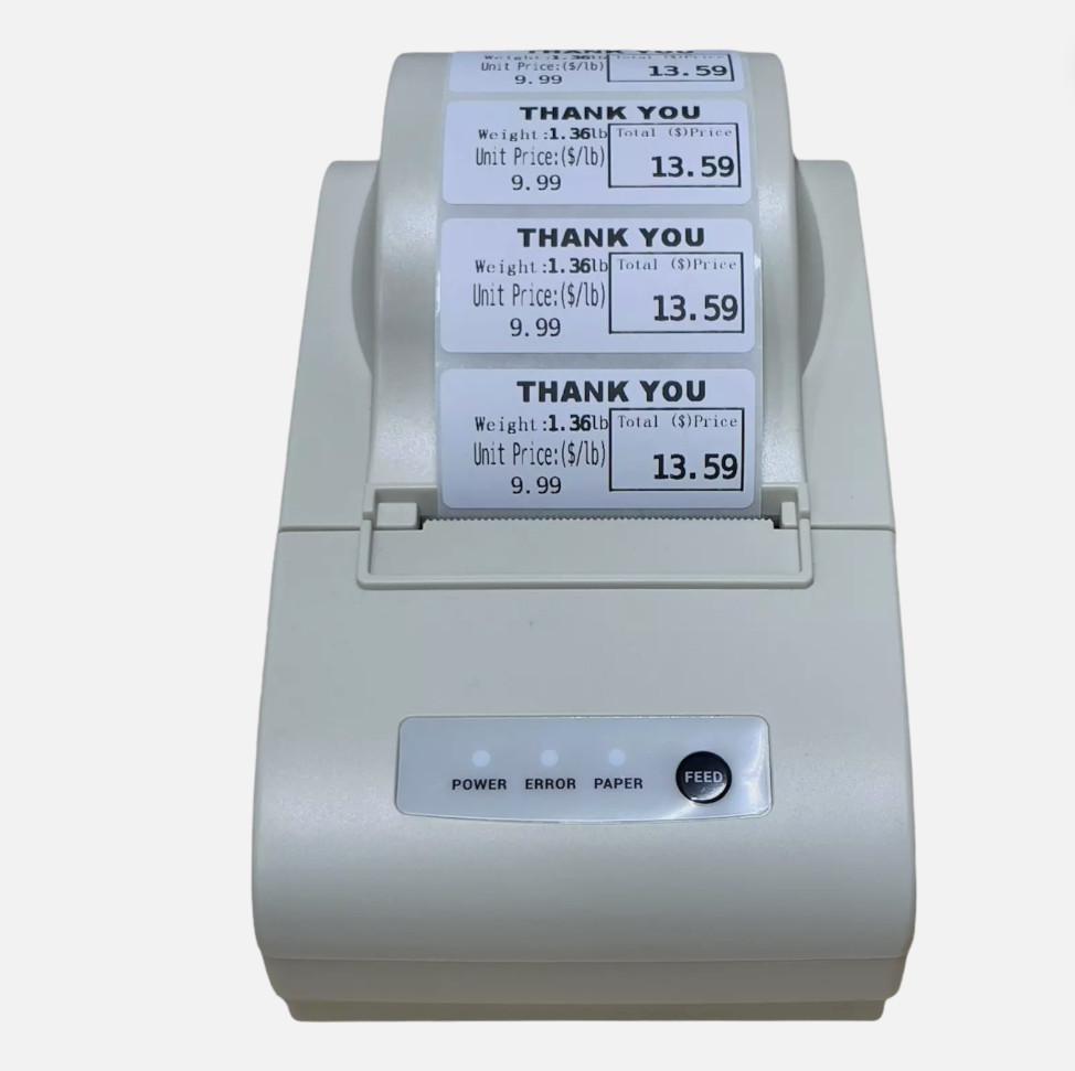 Compatible with CAS DLP-50 Label Printer For S2000JR Scale