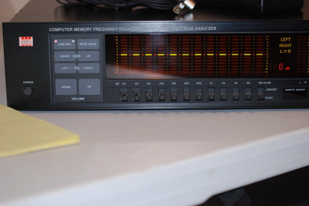 BSR 4000XR Computer Memory Frequency Equalizer Real Time Spectrum Analyzer