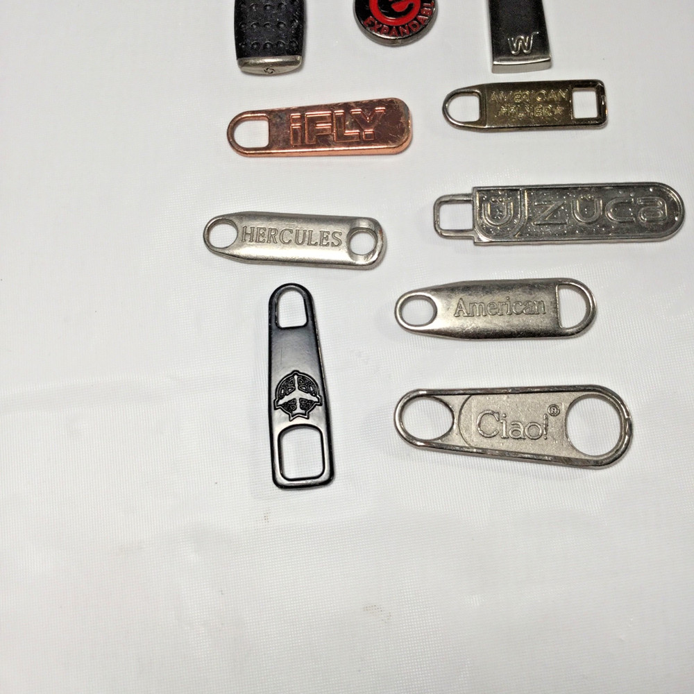 Twelve Replacement Zipper Pulls for Suitcases Luggage Weekender Samsonite iFLY