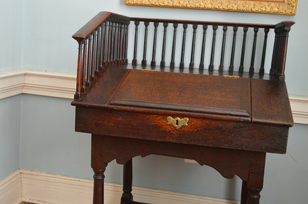Early Oak Desk C.1720 (RARE!)