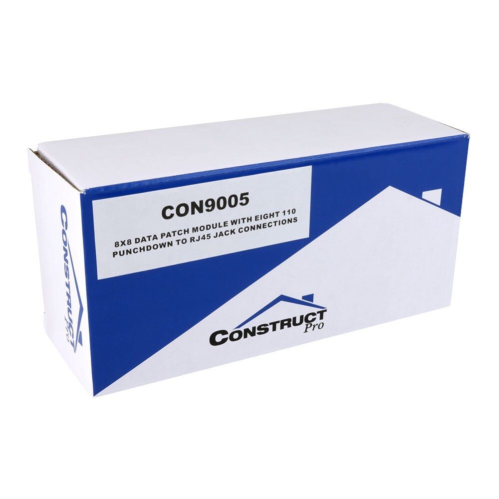 Construct Pro 8x8 Patch Panel Module