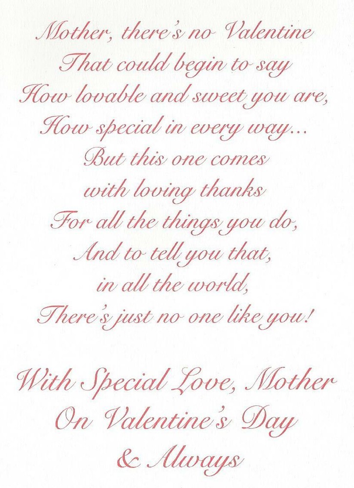 With Love, Mother (V)