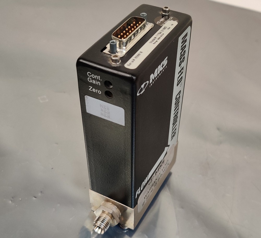 MKS 1179A Mass Flow Controller 1179A-21660, 2000 SCCM N2 (Nitrogen) Working