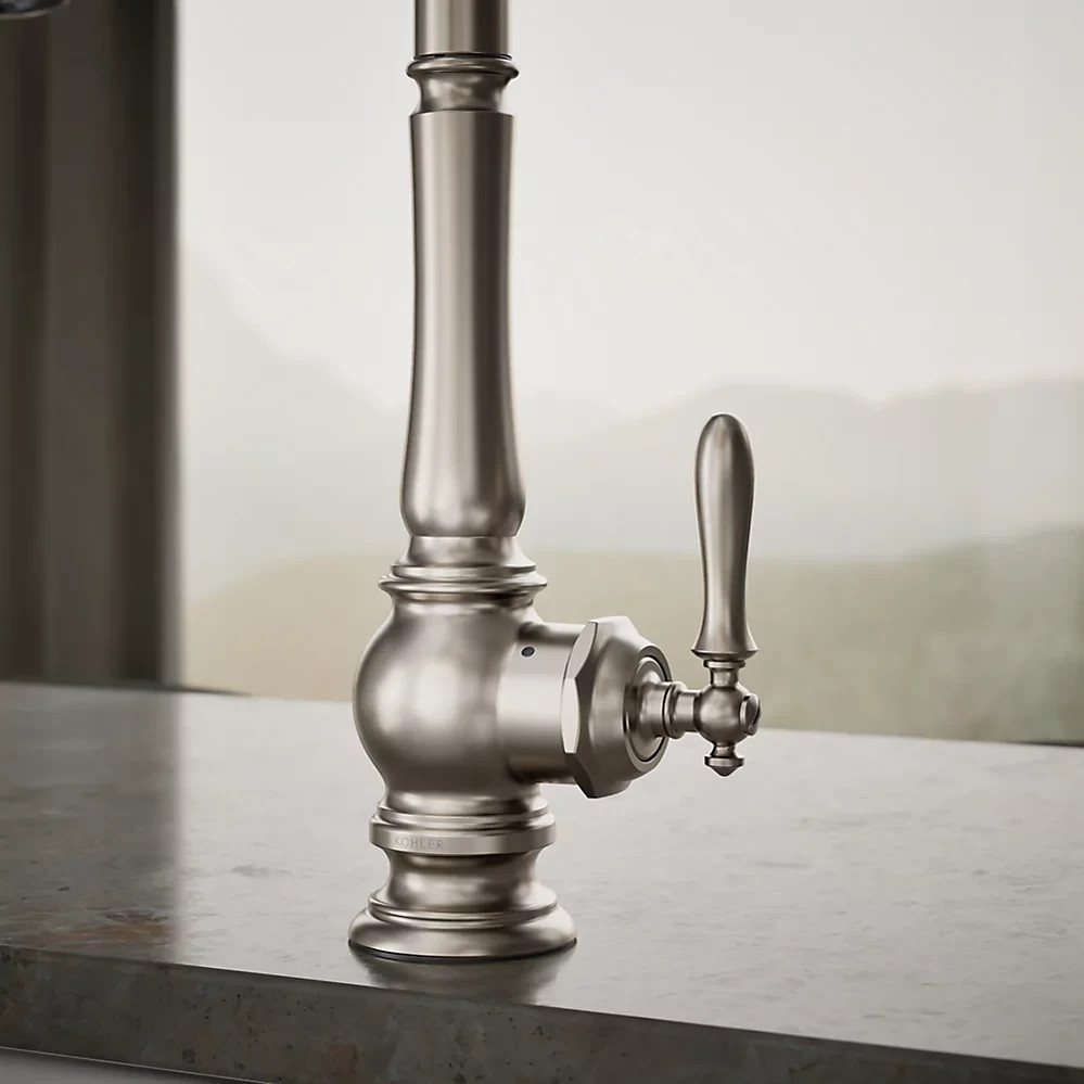 KOHLER Artifacts K-29709-VS Touchless Pull-Down Faucet 3-Spray Stainless