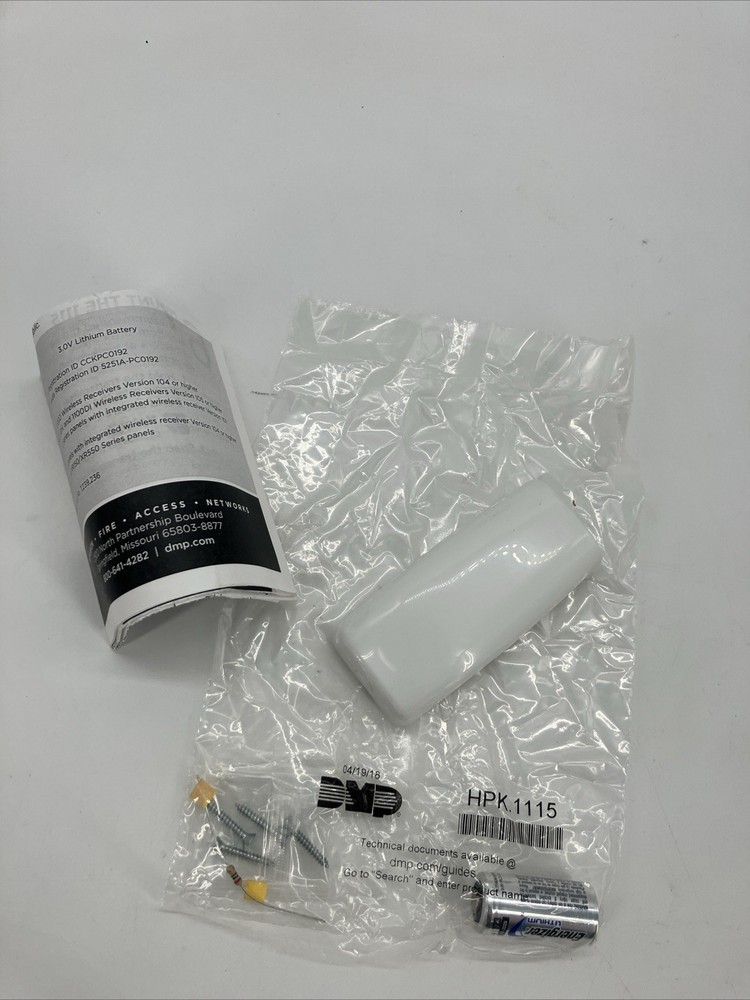 NEW DMP 1115-W WIRELESS TEMPERATURE SENSOR & FLOOD DETECTOR