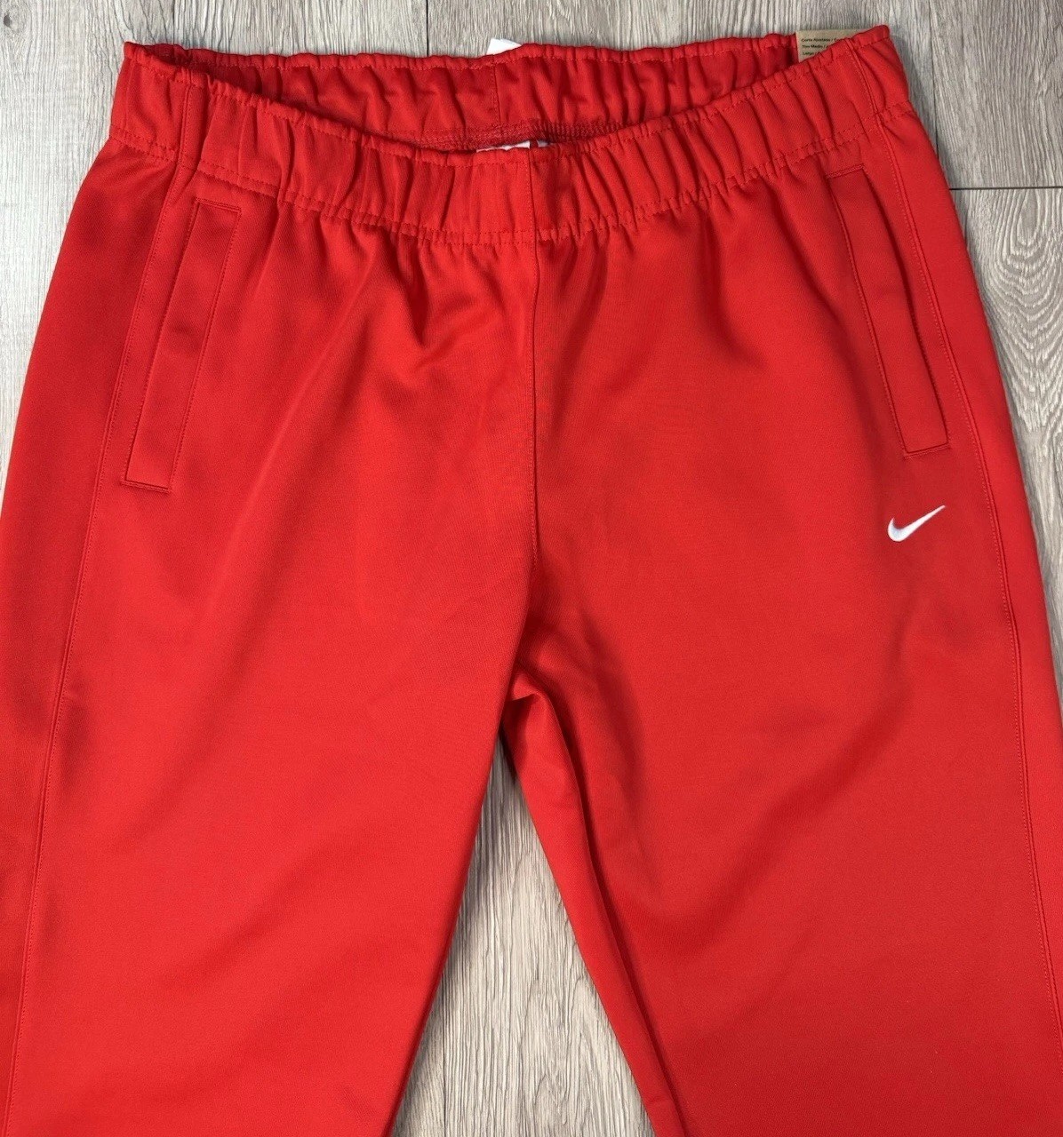 Nike Women New Sptcas Flare Pant Slim Fit Mid Rise Full Length HJ1016-657 Red XL