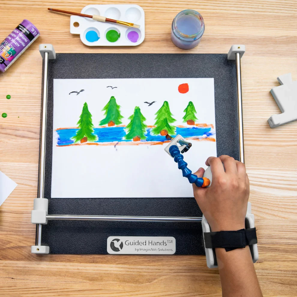 ImaginAble Solutions Guided Hands® Assistive Device - NEW - Bundle w/4 Handpiece