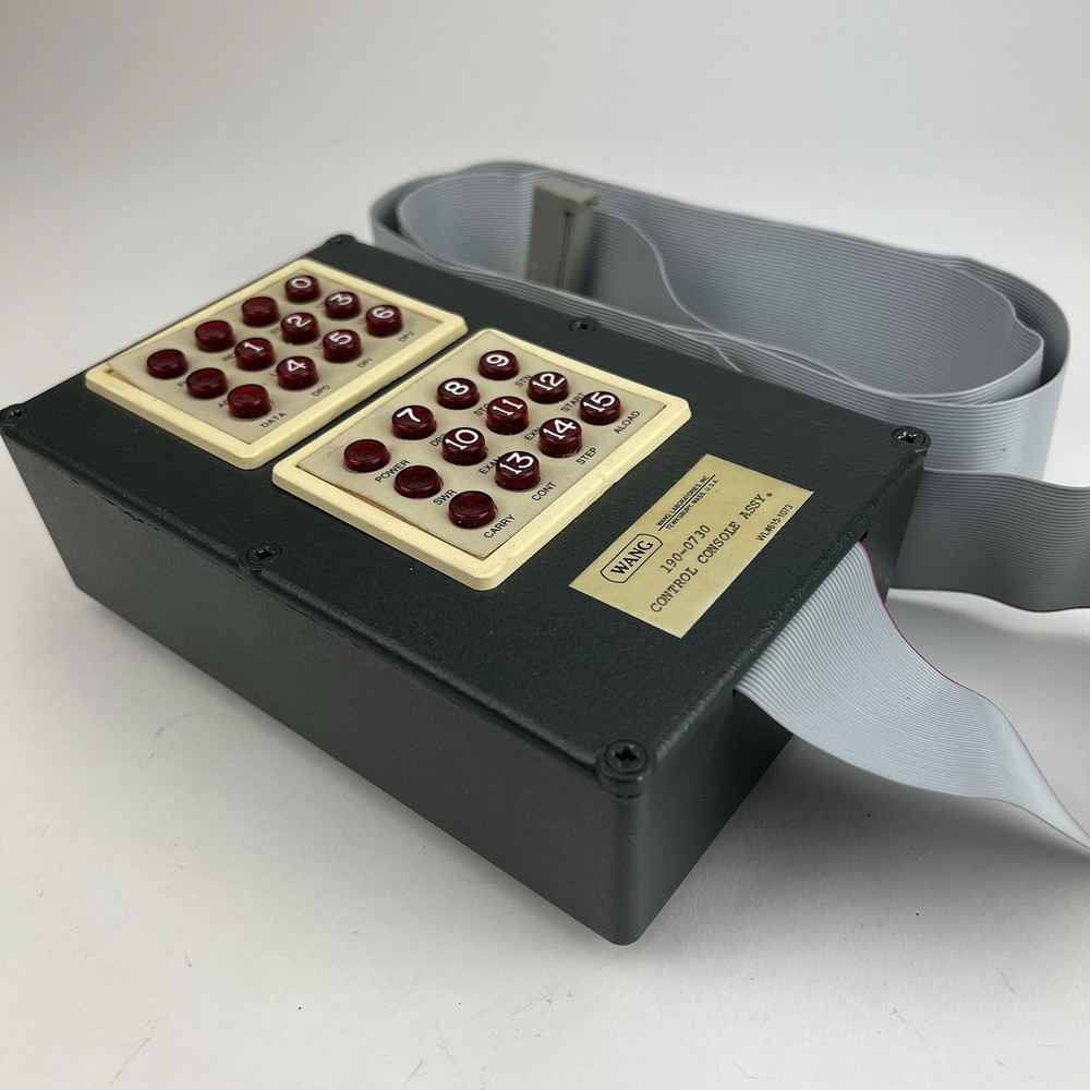RARE!! Vintage Computing WANG LABORATORIES 190-0730 Control Console ASSY