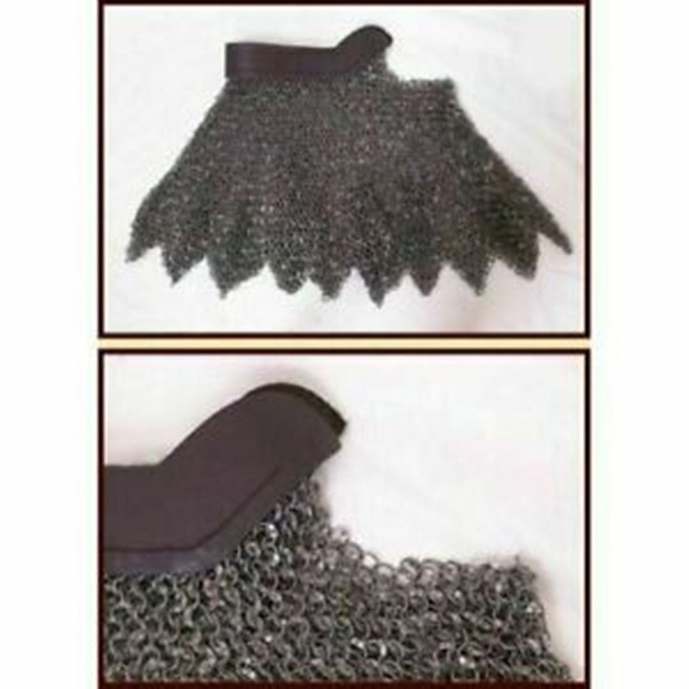 ChainMail Mild Steel 9 mm Round Rivet with Solid ring Chainmail Collar