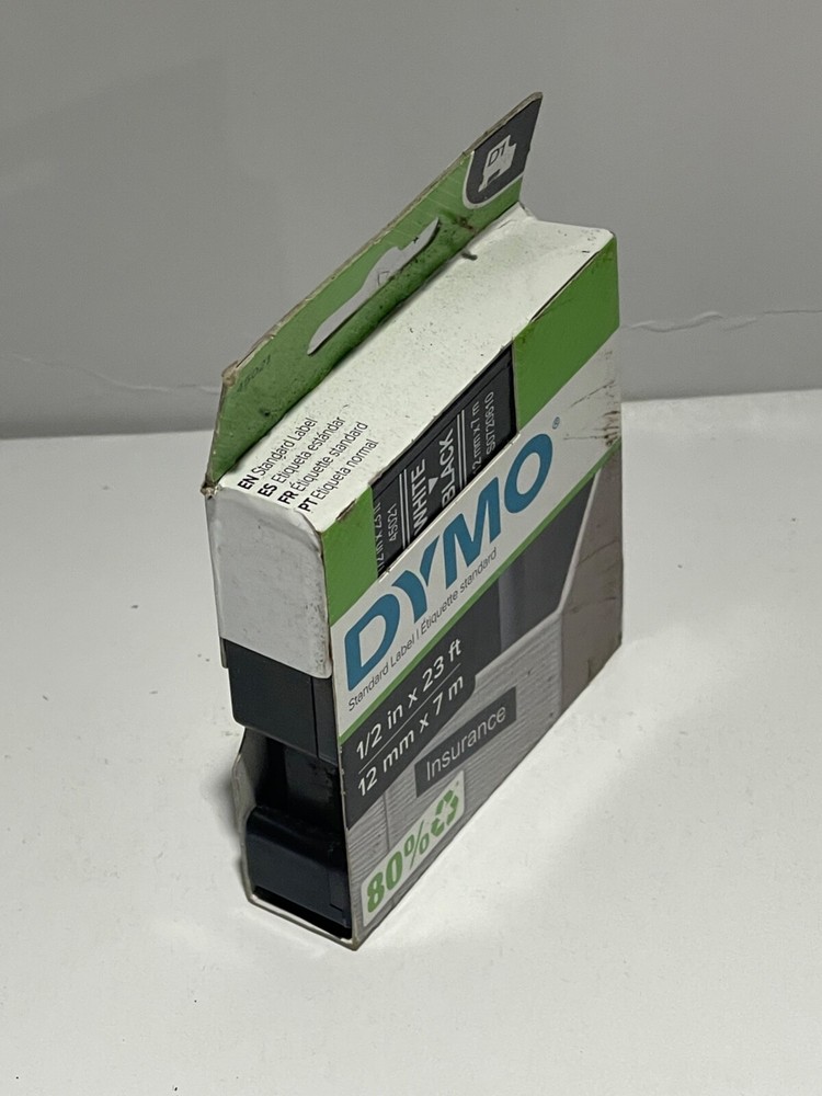 DYMO 45021 High-Performance Permanent Self-Adhesive D1