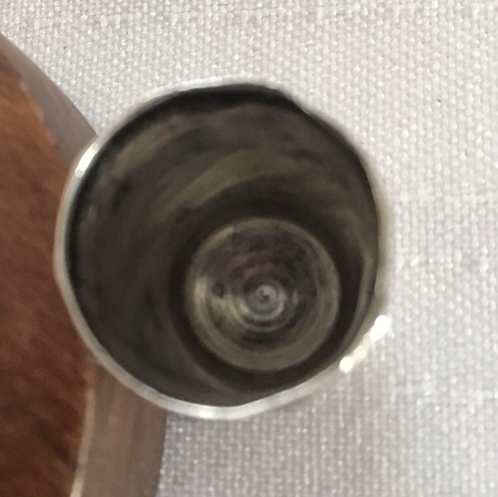 10 Panel Silver Thimble, Size 6, “Anne” Engraved